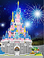 מיני לגו (ננו) Pink Castle.